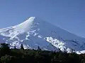 Volcán Osorno visto desde camino hacia Puerto Octay