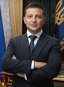 Ucrania. Volodímir Zelenski, presidente