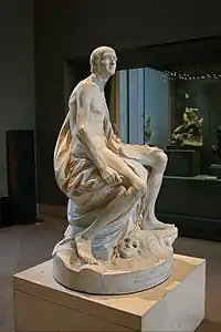 Voltaire desnudo (The Louvre, 1777)