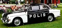 Volvo Amazon Sedán de la Policía 1970