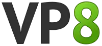 VP8 logo