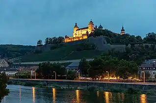 La fortaleza de Marienberg.