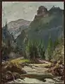 Władysław Ślewiński - Mountain landscape