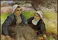 Władysław Ślewiński - Two Breton women with a basket of apples - National Museum in Warsaw