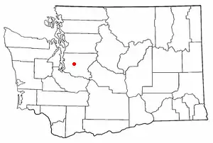 Situación de Issaquah en Washington