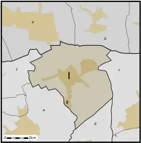 Mapa de Waarschoot