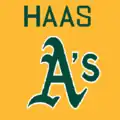 Walter A. Haas, Jr. (Dueño del equipo). Honorado en 1995