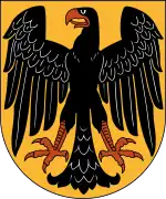 Reichsadler y escudo 1919-1927.