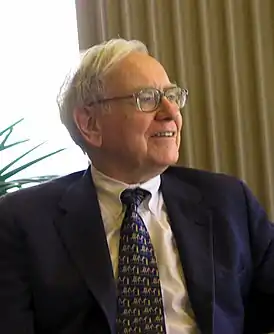 Warren Buffett  2012, 2007, y 2004  (Finalista en 2016, 2013, 2011, 2010, 2009, y 2008)