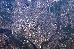 Imagen de satélite de Washington D. C.