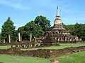 Wat Chang Lom en el Parque Histórico Si Satchanalai