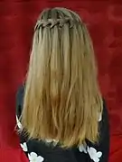 Trenza en cascada