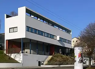 Weissenhofsiedlung, edificio de Le Corbusier, en Stuttgart (1927)