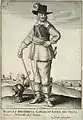 Botas de perfil de cubo, abrigo buff y coraza llevadas por el  comandante Roundhead Robert Devereux, 3er. Conde de Essex, alrededor de 1642.