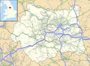 Guiseley ubicada en Yorkshire del Oeste