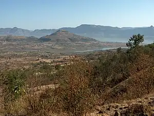 Cordillera de los Ghats occidentales, India, uno de los hábitats de Lycodon travancoricus.