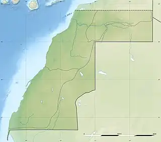 Río Saguía el Hamra ubicada en Sahara Occidental