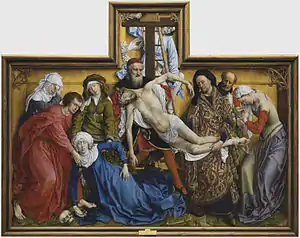 Descendimiento, de Van der Weyden, ca. 1435.