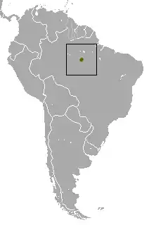 Distribución del tití blanco