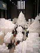 Instalación Embankment, de Rachel Whiteread.