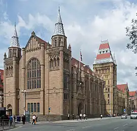 El Whitworth Hall abrió sus puertas en 1902.