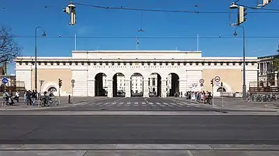 Puerta Äußeres Burgtor, Ringstraße, Viena