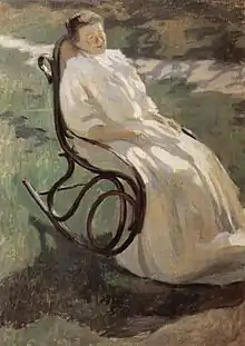 Dama en una mecedora, 1897