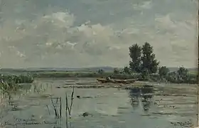 Lago cerca de Loosdrecht (1887).