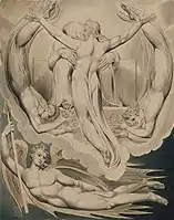 Cristo como Redentor del hombre, de William Blake, 1808.