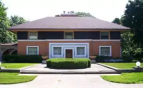 Casa de William H. Winslow, de Frank Lloyd Wright, Oak Park (Illinois) (1893-94)