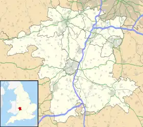 Great Malvern ubicada en Worcestershire