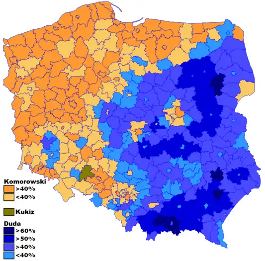 Primera vuelta (10 de mayo)