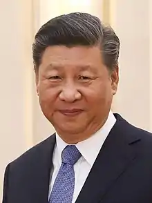 Xi Jinping  Ha aparecido trece veces en la lista: 2022, 2021, 2020, 2019, 2018, 2017, 2016, 2015, 2014, 2013, 2012, 2011, y 2009