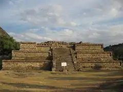 Pirámide el Tecolote en Xihuingo.