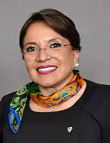 Honduras HondurasXiomara CastroPresidenta de Honduras(2022-Presente)