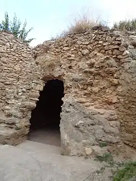 Acceso al Pozo de la Nieve.