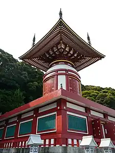 La pagoda del Yakuō-ji.