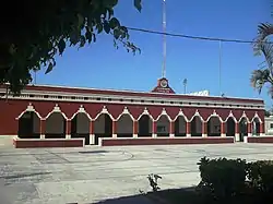 Palacio municipal de Yaxkukul.