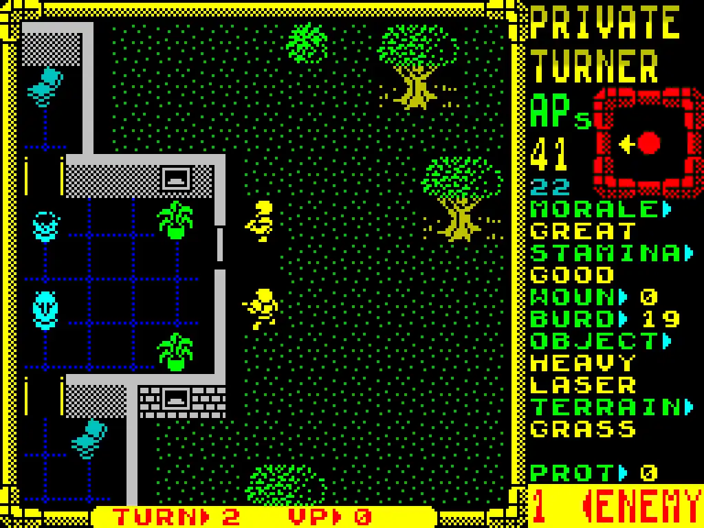 Laser Squad para ZX Spectrum