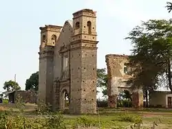 Ruinas de la iglesia y convento de San Agustín de Saña