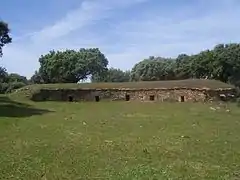 Zahurda en la dehesa boyal de Montehermoso, Cáceres, España.