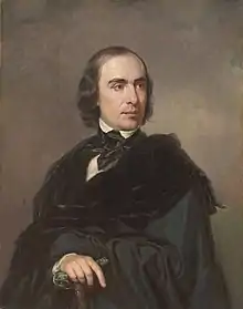 Retrato del historiador Timoféi Granovski, 1845