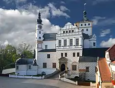 Castillo de Pardubice (renovado en 1574-1579)