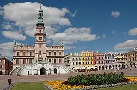 Centro Histórico de Zamość: Plaza del Ayuntamiento