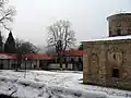 Iglesia y parte del monasterio