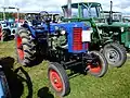 Tractor checoslovaco Zetor 25 de 1954.