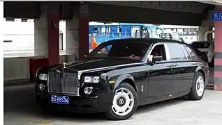 Rolls-Royce Phantom de 2003 en Hangzhou, provincia de Zhejiang, República Popular China