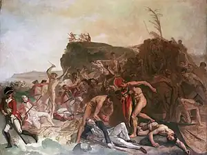 La Muerte del Capitán James Cook (Zoffany).