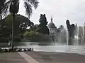 Lago próximo a la entrada del zoológico por la Avenida Gral. las Heras.