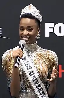 Miss Universo 2019Zozibini Tunzi, Sudáfrica.